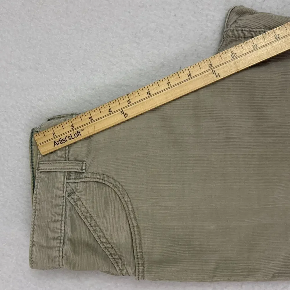 Levi’s SilverTab Baggy Shorts Mens 29 Beige Corduroy Vintage 1990s Altered